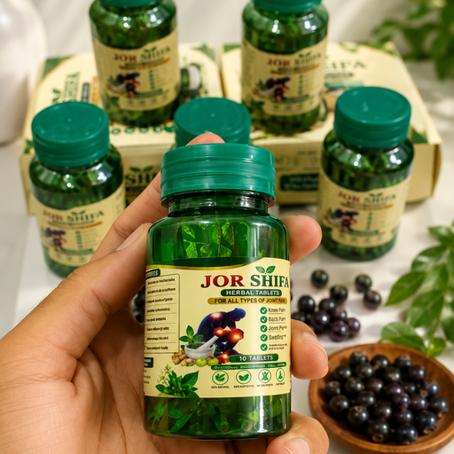 JOR SHIFA Herbal Tablets for Joint Pain (10 Tablets)