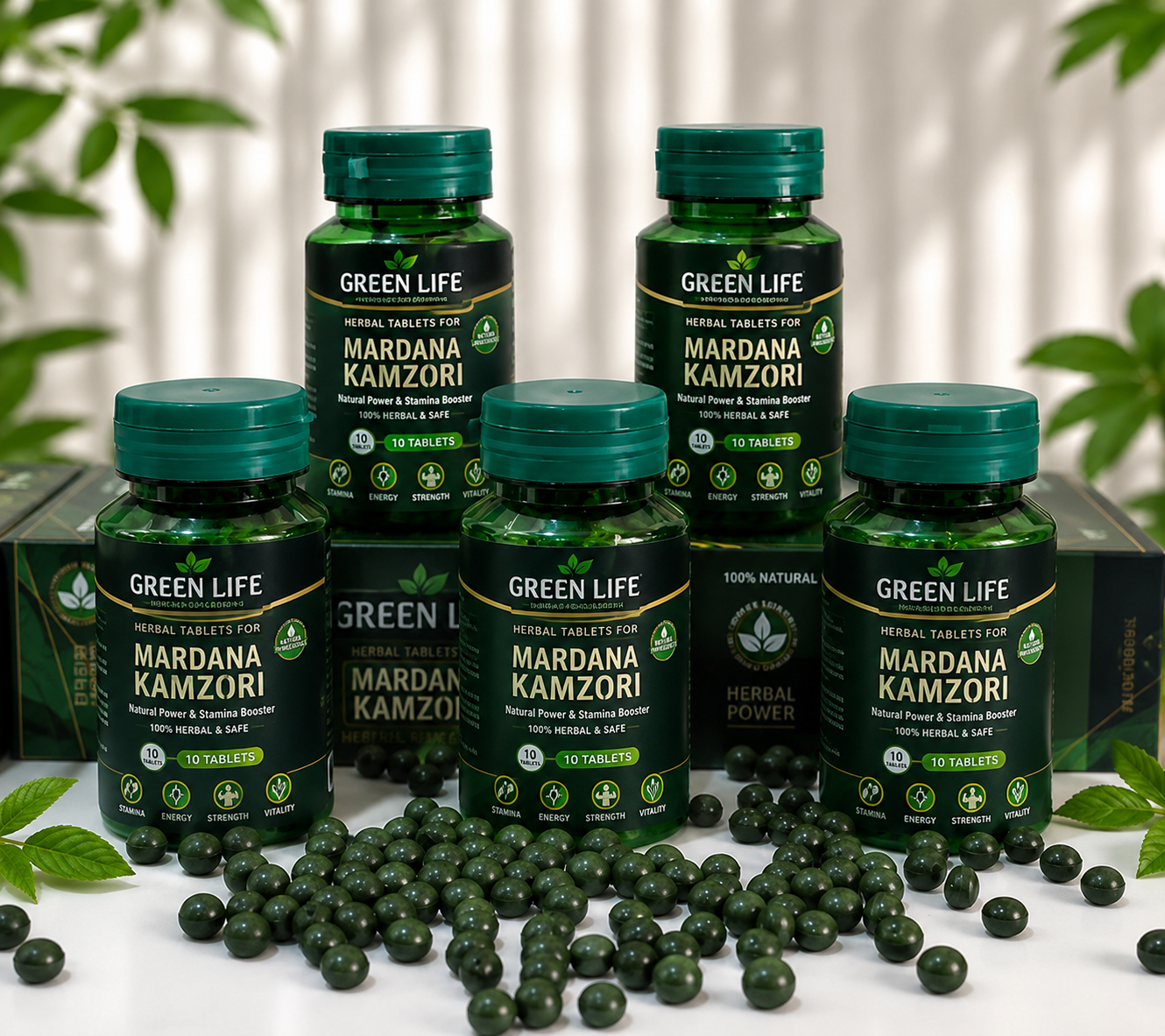 Green Life Power Tablet For Man - Pure Herb